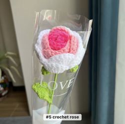 Valentine’s Day And Wedding Gifts - Crocheted Flowers