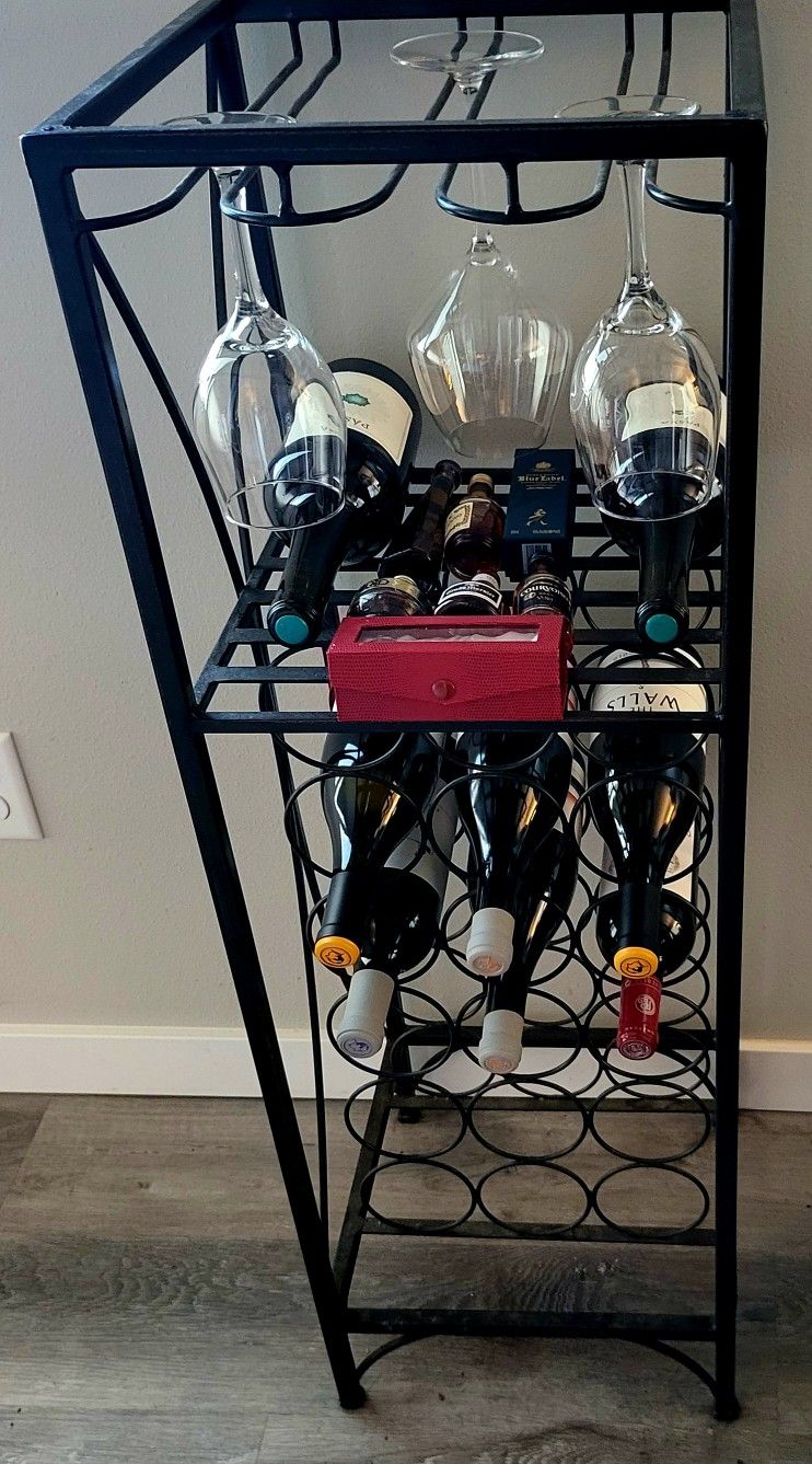 Metal Wine Rack