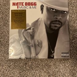 Nate Dogg Music & Me Vinyl New Record Limited Silver Only 3,000 Pressed