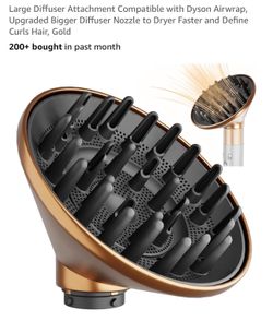 Diffuser attachment compatible with Dyson Airwrap. New in box. See pictures