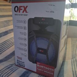 QFX Wireless Bluetooth Speaker (Read Description)