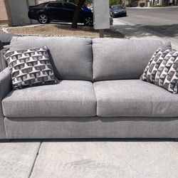 New Ashley Gray Loveseat