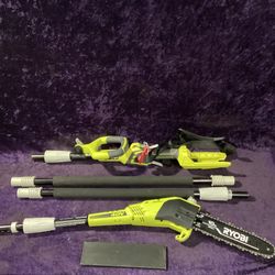 🛠🧰RYOBI 40V 10” Cordless Battery Pole Saw-LIGHTLY USED/GREAT COND!(Tool-Only)-$105!🧰🛠