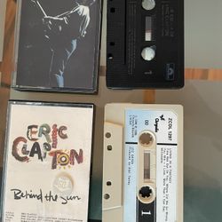Vintage Eric Clapton Tape Cassettes