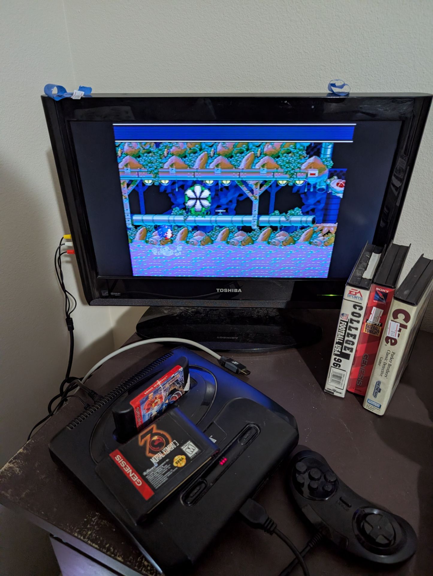 Sega Genesis w/games