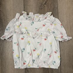 Janie & Jack Floral Blouse 
