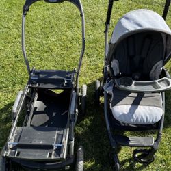 Peg Perego duette  & Single Stroller  (2) Strollers