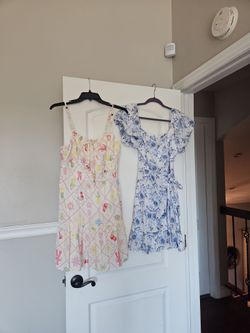 Two Women's Summer Mini Dresses