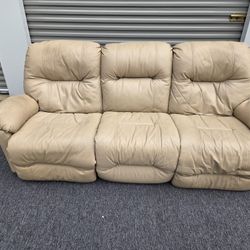 FREE Full Leather Recliner