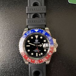 steeldive automatic gmt 