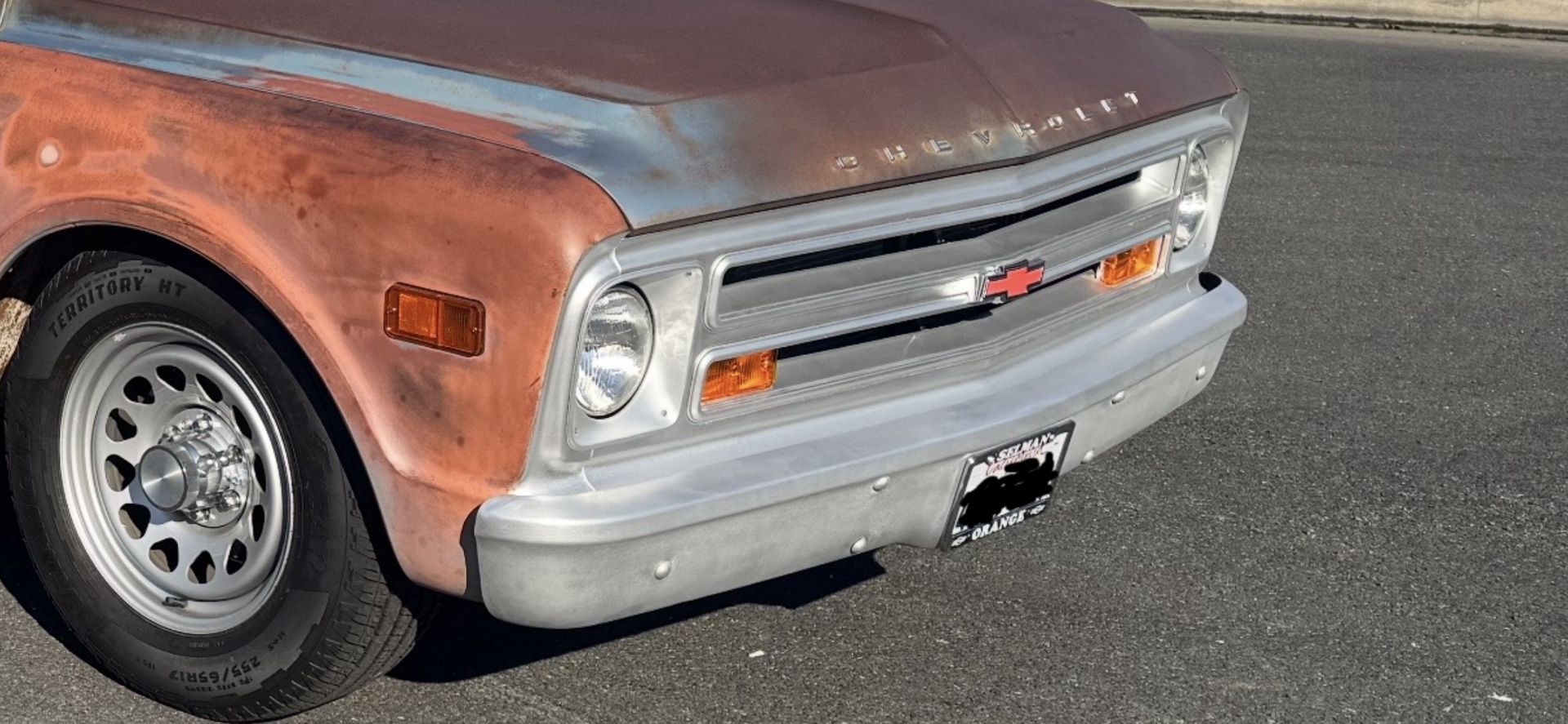 67-70 C10 Front Bumper