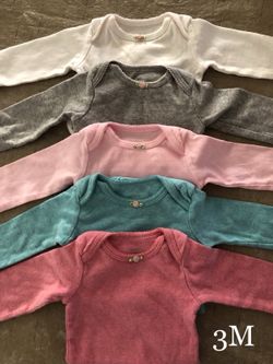 3M longsleeve onesies