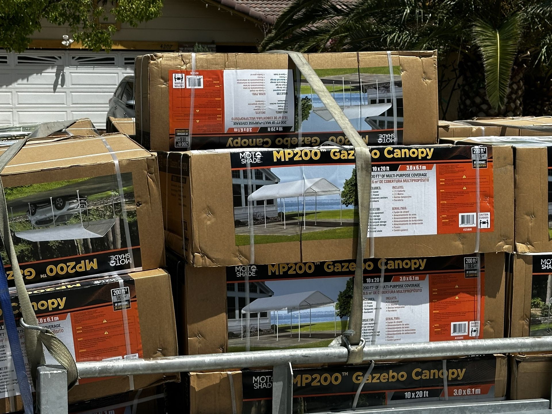 10x20 brand new outdoor gazebo canopy in box