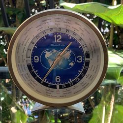 Bulova Wind Up World Clock