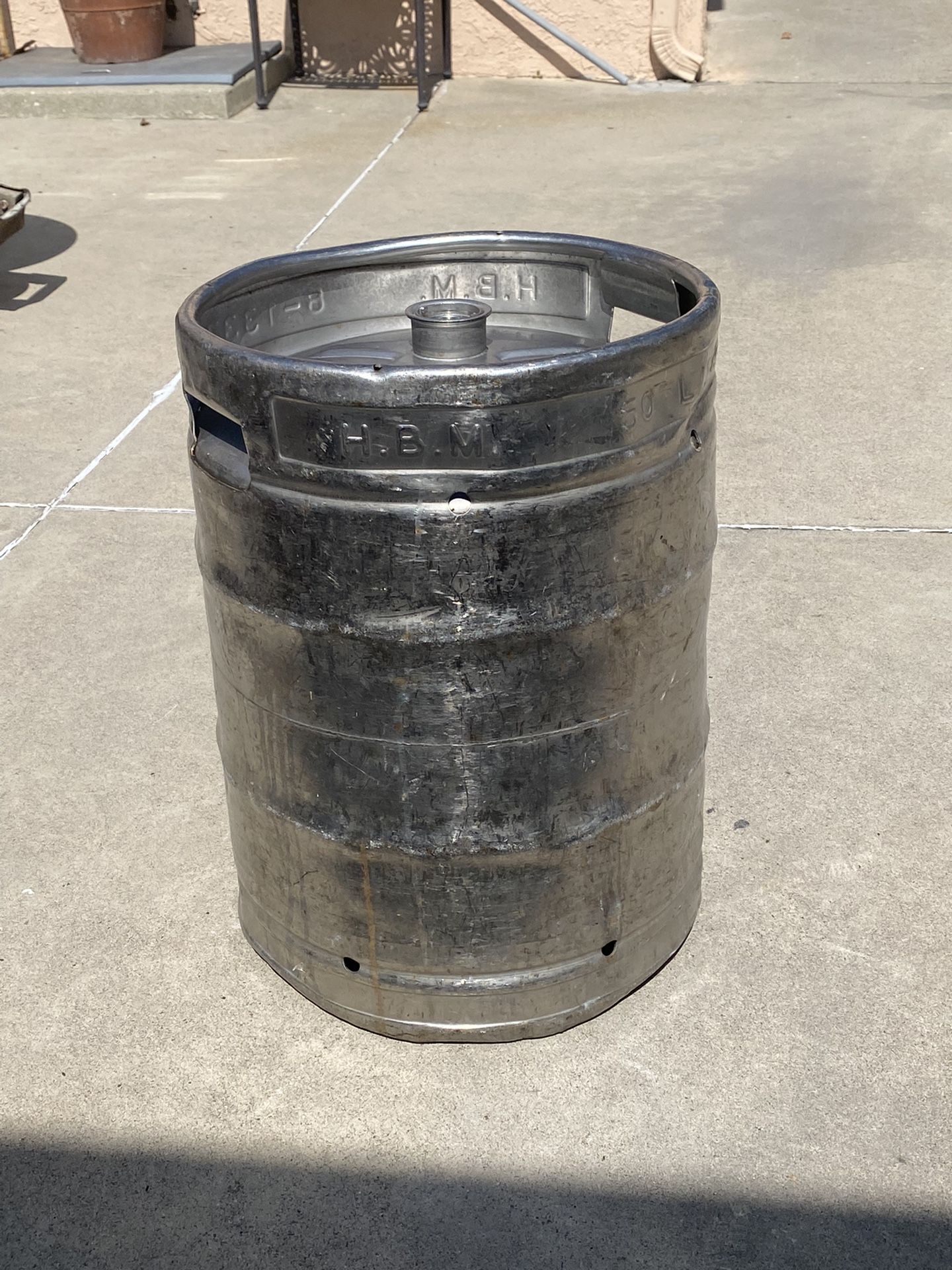 50Litre Beer Keg Stanles Steel