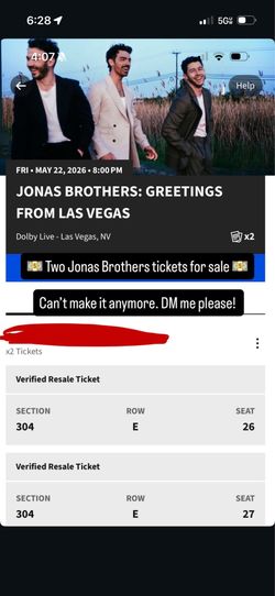 Jonas Brothers tickets