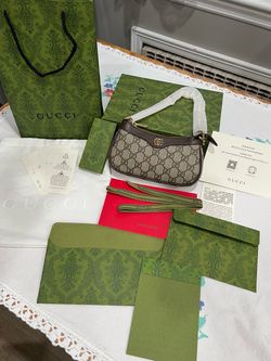 Gucci Ophidia GG Mini Bag with Full Set
