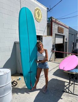 Brand new Teal 9 feet 2 Dane Longboard Surfboard