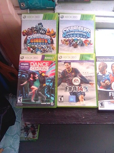 30+ Games Xbox 360 & Ps2