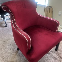 Red Accent Chair