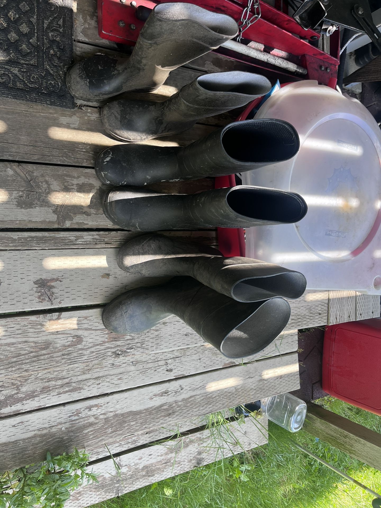 Rubber Boots $15 Ea