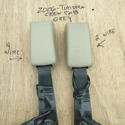 Seatbelt Receivers.... 2006 Tundra