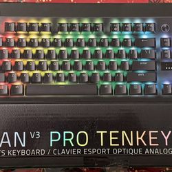 Razer Huntsman V3 Pro TKL Esports Gaming Keyboard (BRAND NEW)