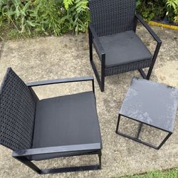 Patio furniture set