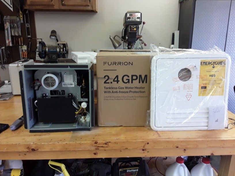 New Furrion On Demand Water heater w/16"×16" Door 