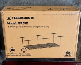 Overhead Garage Ceiling Storage Racks – New