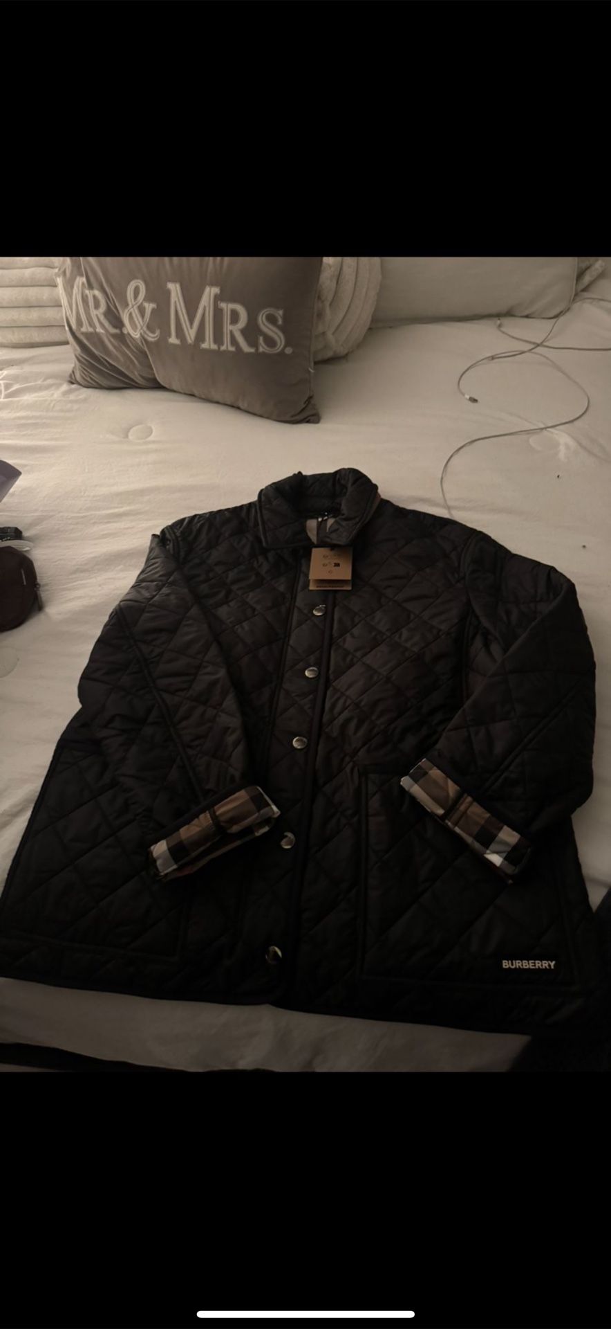 Authentic Burberry Jacket New With Tags