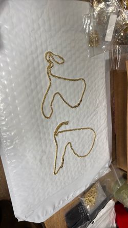 Gold toned necklaces costume jewelry