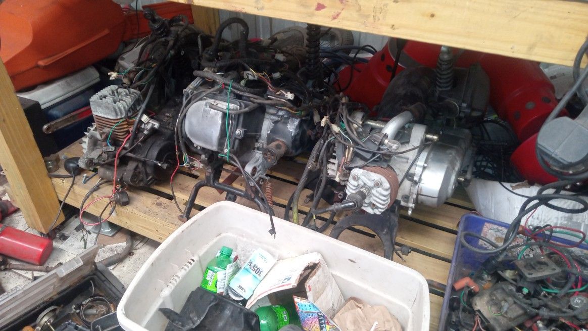Used 50cc Scooter Motors Complete With Wiring Harness I Have Lots Of Spare Brake Parts CDI Boxes Starters
