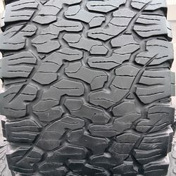 4 llantas Lt 35 X 12.50 R20 Bfgoodrich All Terrain Ko2 mt