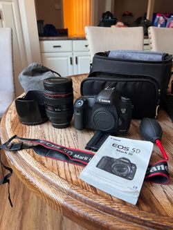 Canon EOS 5D Mark III + Canon EF 28-70mm f/2.8L USM Lens + Extras
