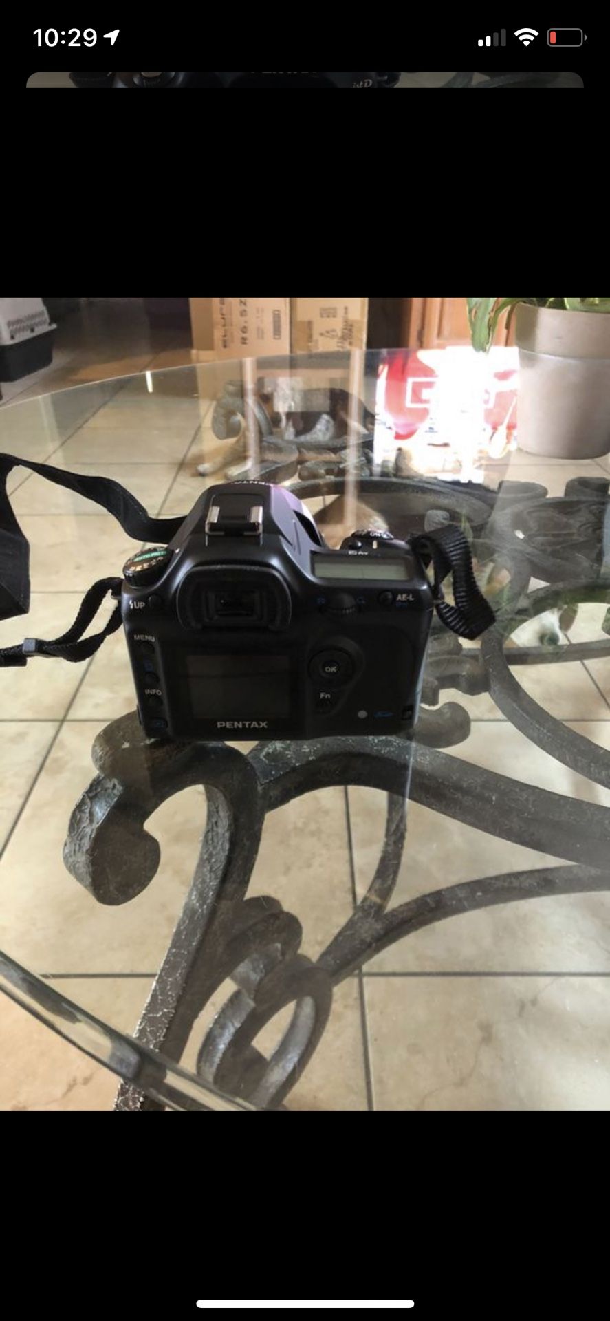 Pentax camera