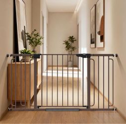 Cumbor Wide Metal Baby Safety Gate