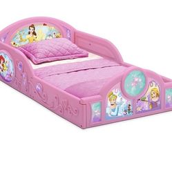 Toddler Princess Bed With Mattress 