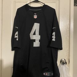 RAIDERS DEREK CARR JERSEY XL