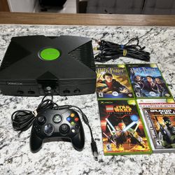 OG Xbox bundle with games