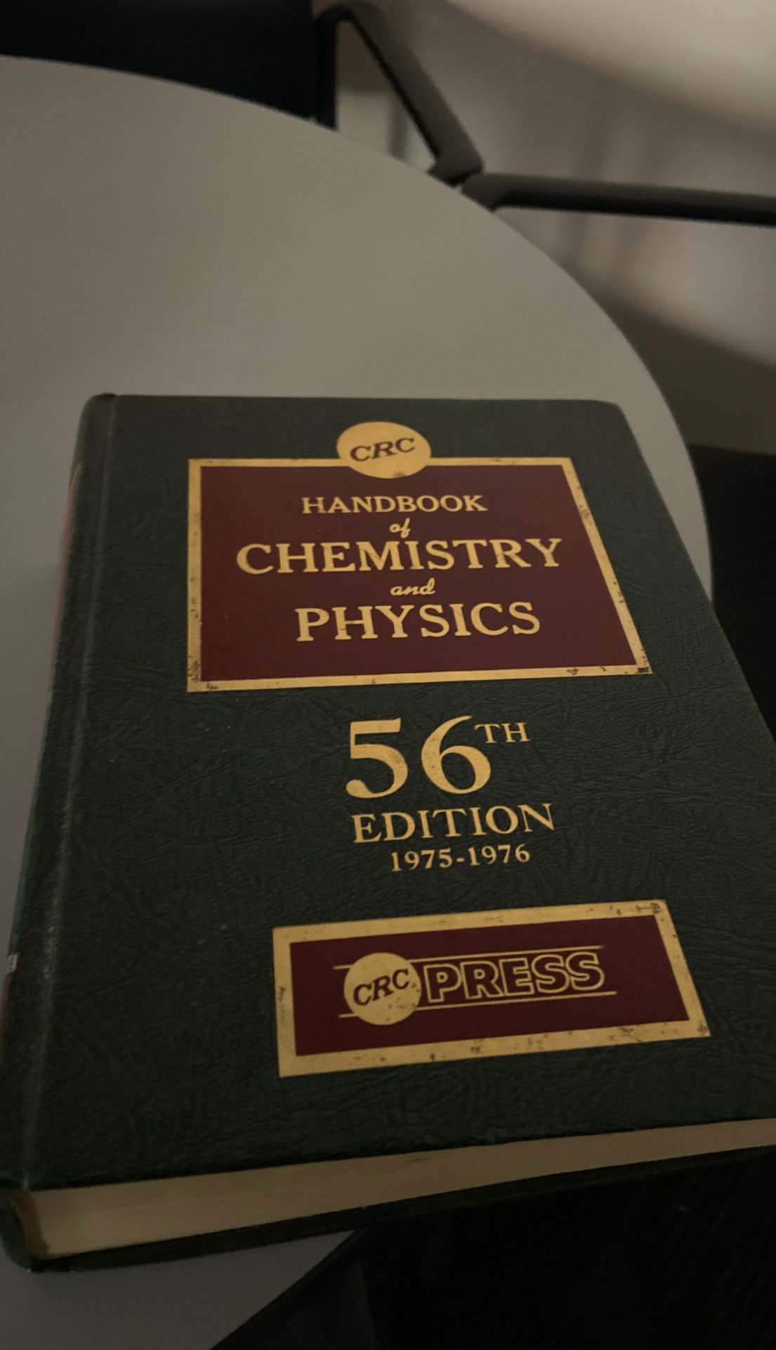 Handbook of chemistry