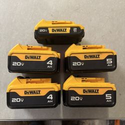 DEWALT Batteries 