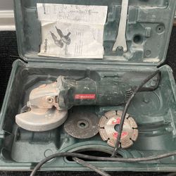Metabo Grinder With Case