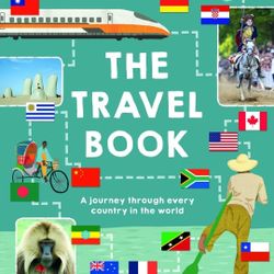 NEW The Travel Book Country In The World Kids Children Adult Education Learning Book