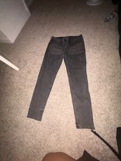 Dark Gray Washed Skinny Jeans ksubis