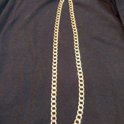 Cuban 14k Solid Gold Chain 