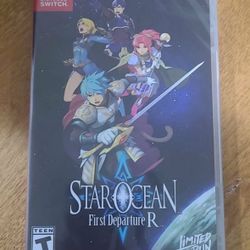 Star Ocean First Departure R For Nintendo Switch (BRAND NEW SEALED)