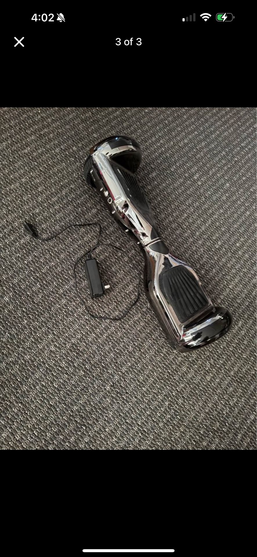 Chrome Hoverboard