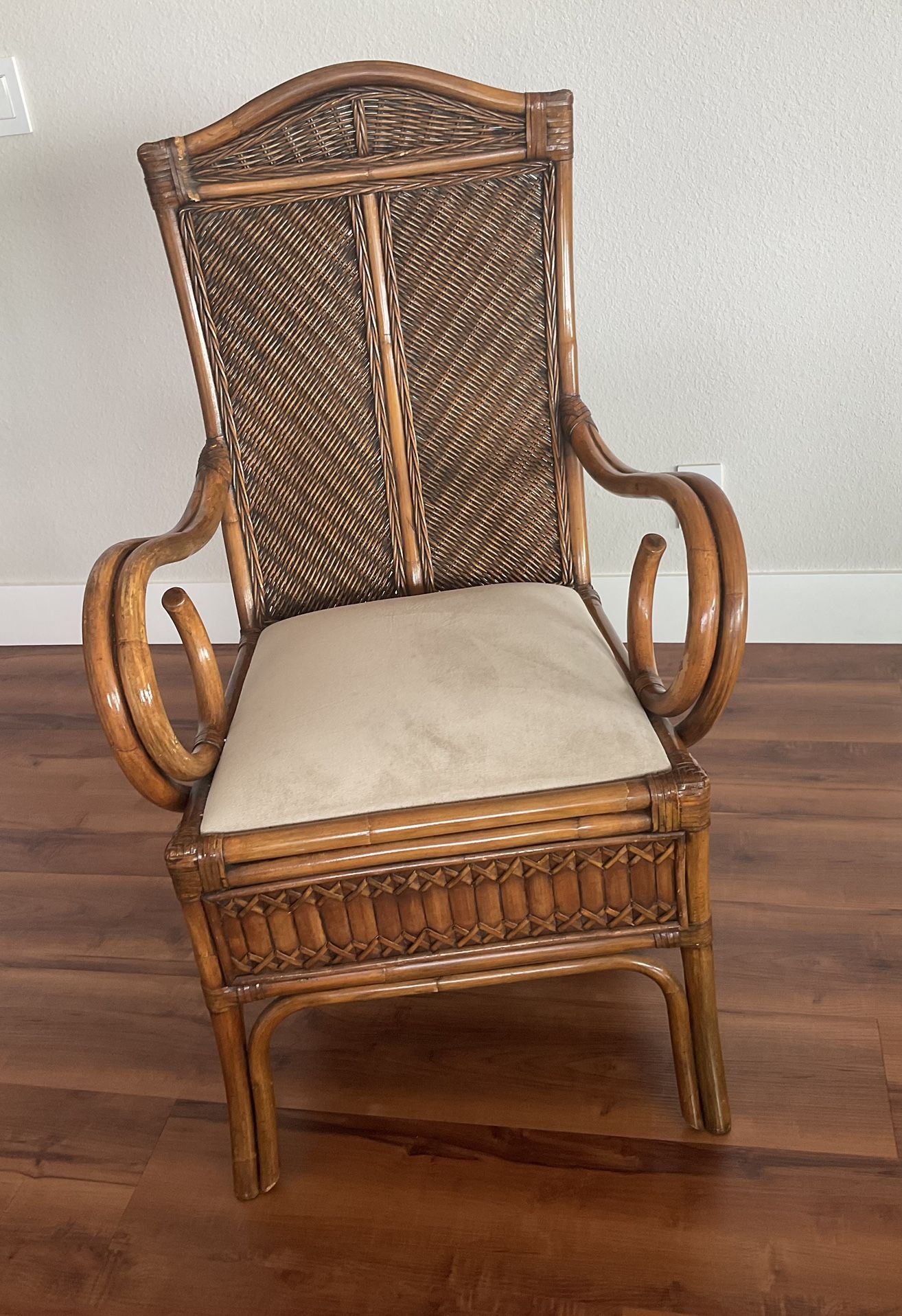 Classic Hawaiian Rattan Chairs-
