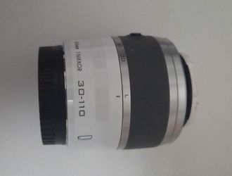 Nikon 1 Nikkor 30-110mm Zoom Lens White
